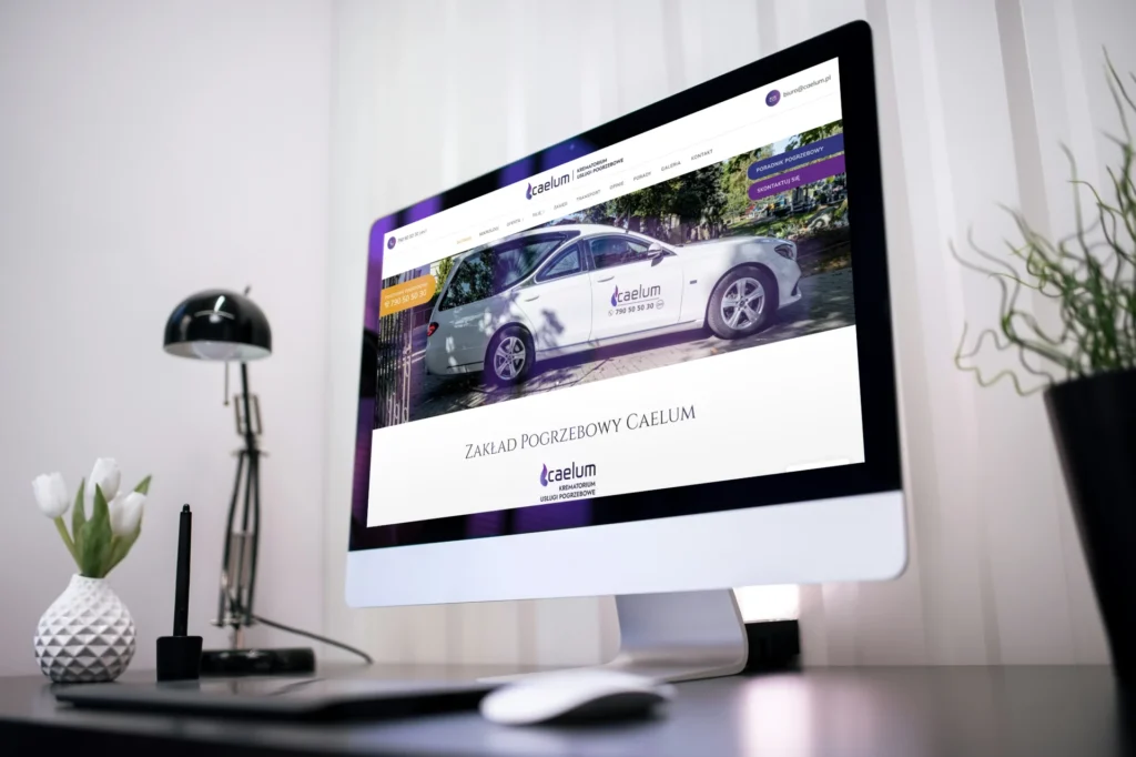 Nowa strona Zakładu Pogrzebowego Caelum
