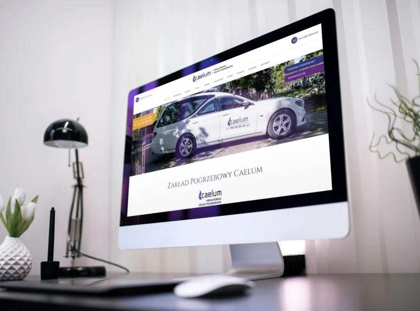 Nowa strona Zakładu Pogrzebowego Caelum