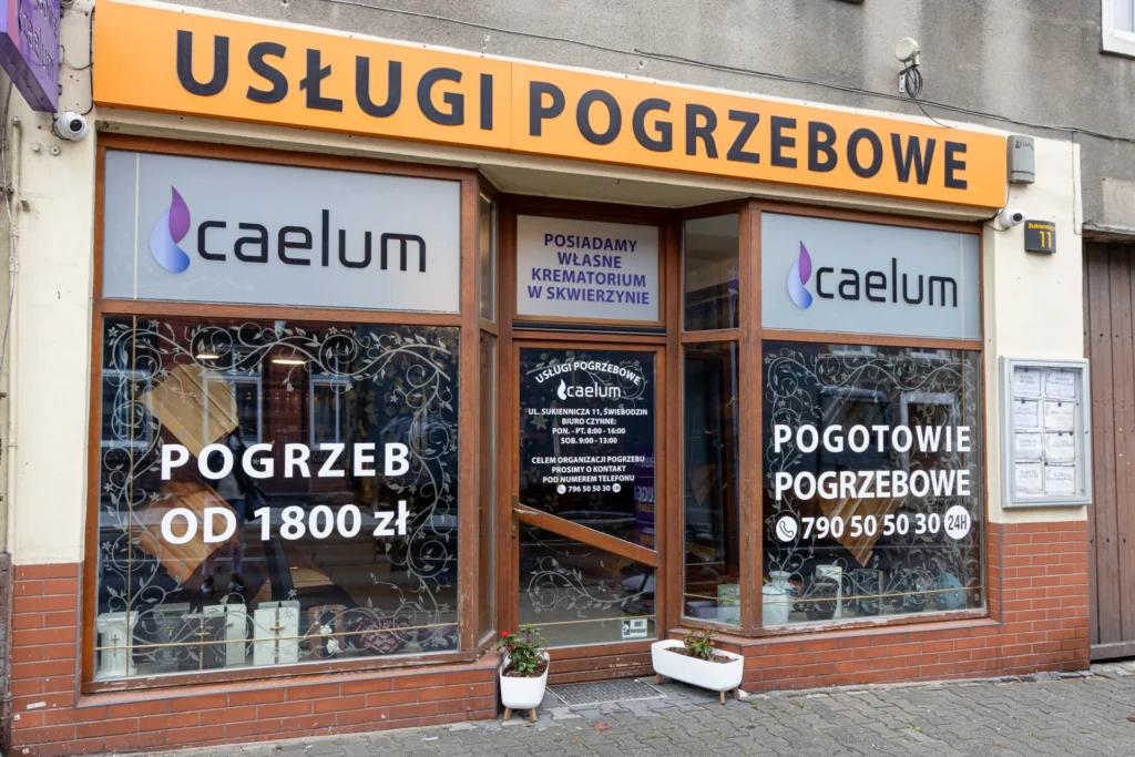 Usługi pogrzebowe w Świebodzinie
