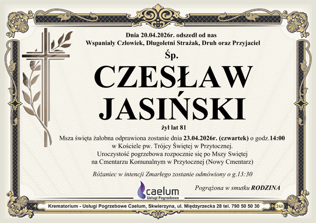 Klepysdra Czesław Jasiński