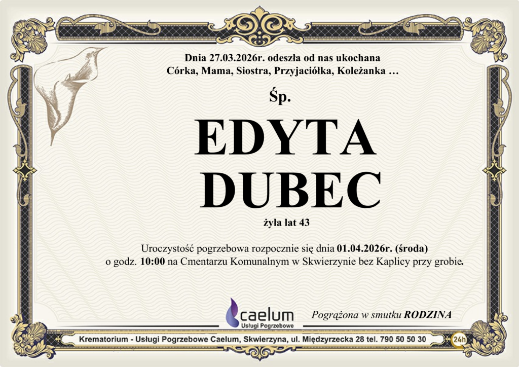 Klepysdra Edyta Dubec