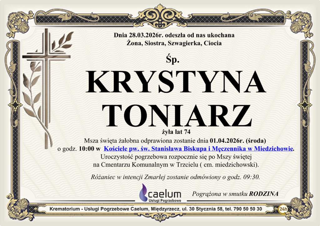 Klepysdra Krystyna Toniarz