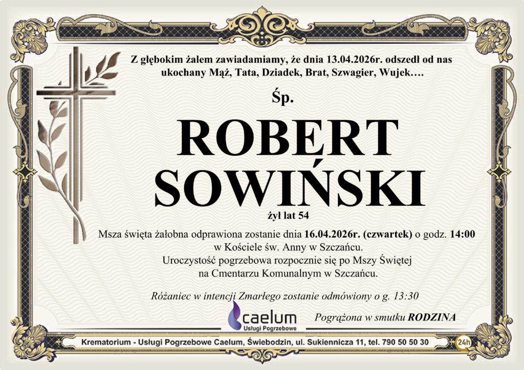 Klepysdra Robert Sowiński