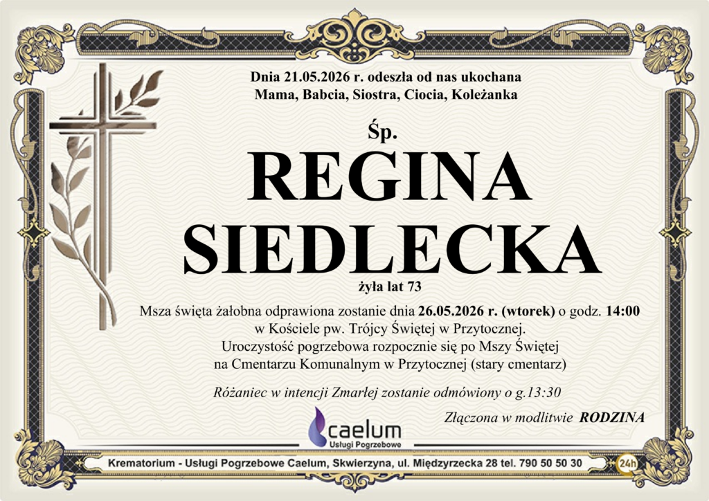 Klepysdra Regina Siedlecka
