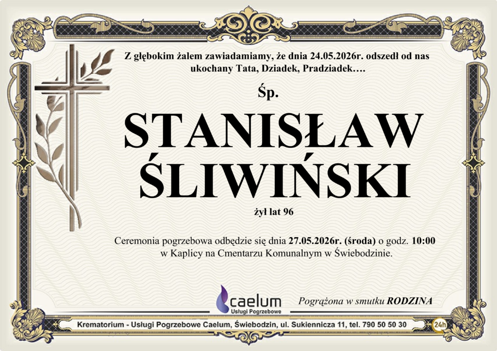 Klepysdra Stanisław Śliwiński