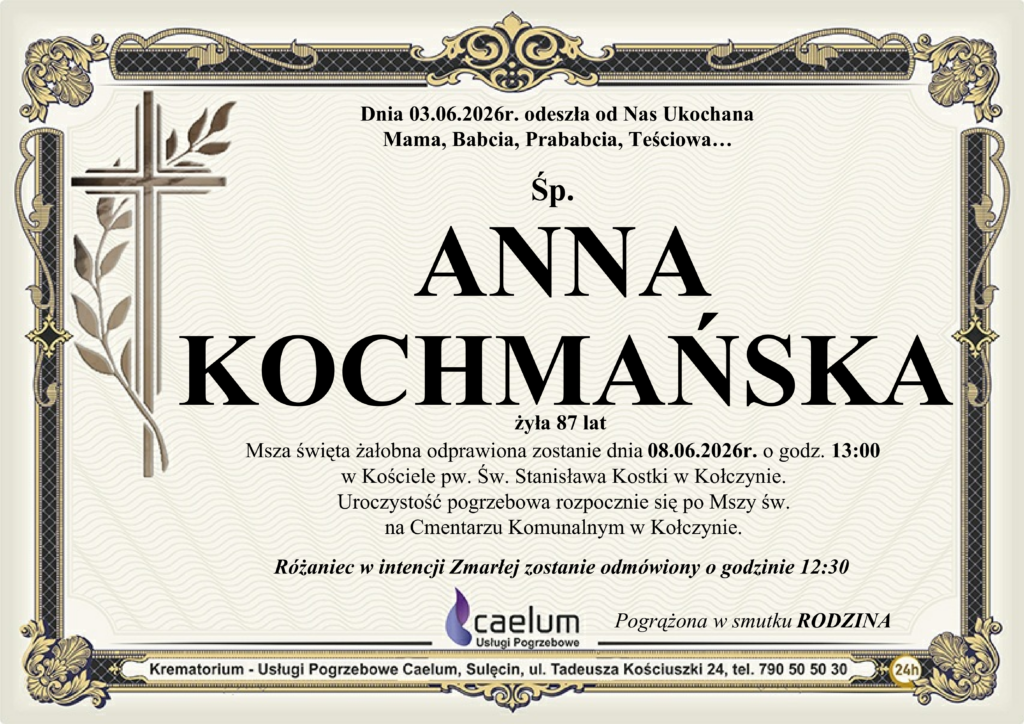 Klepysdra Anna Kochmańska
