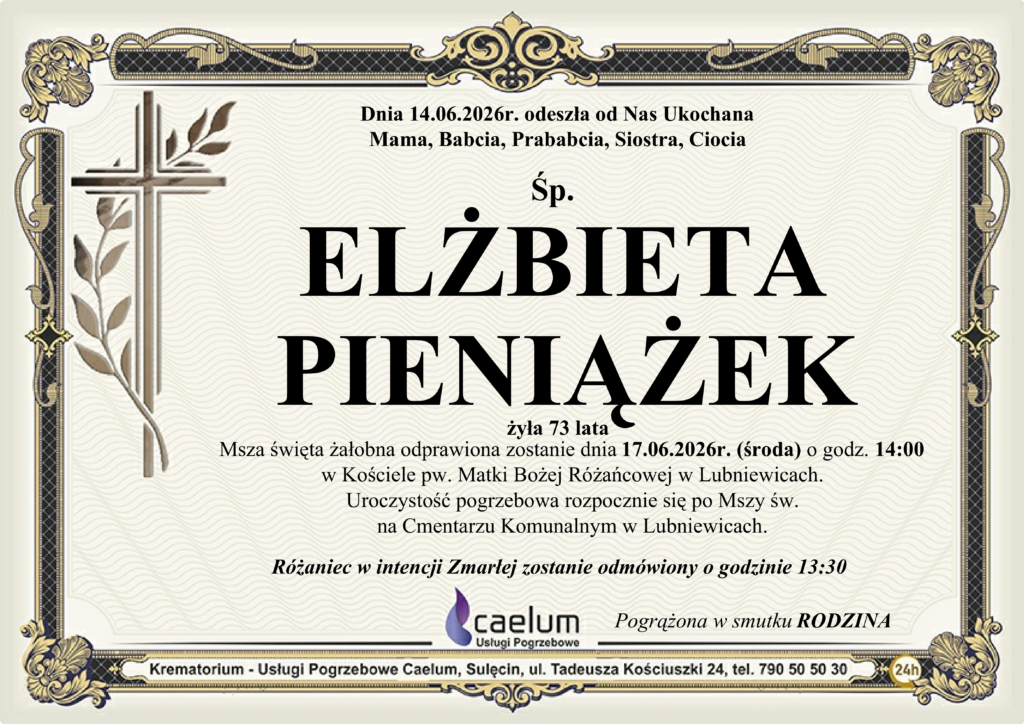 Klepysdra Elżbieta Pieniążek