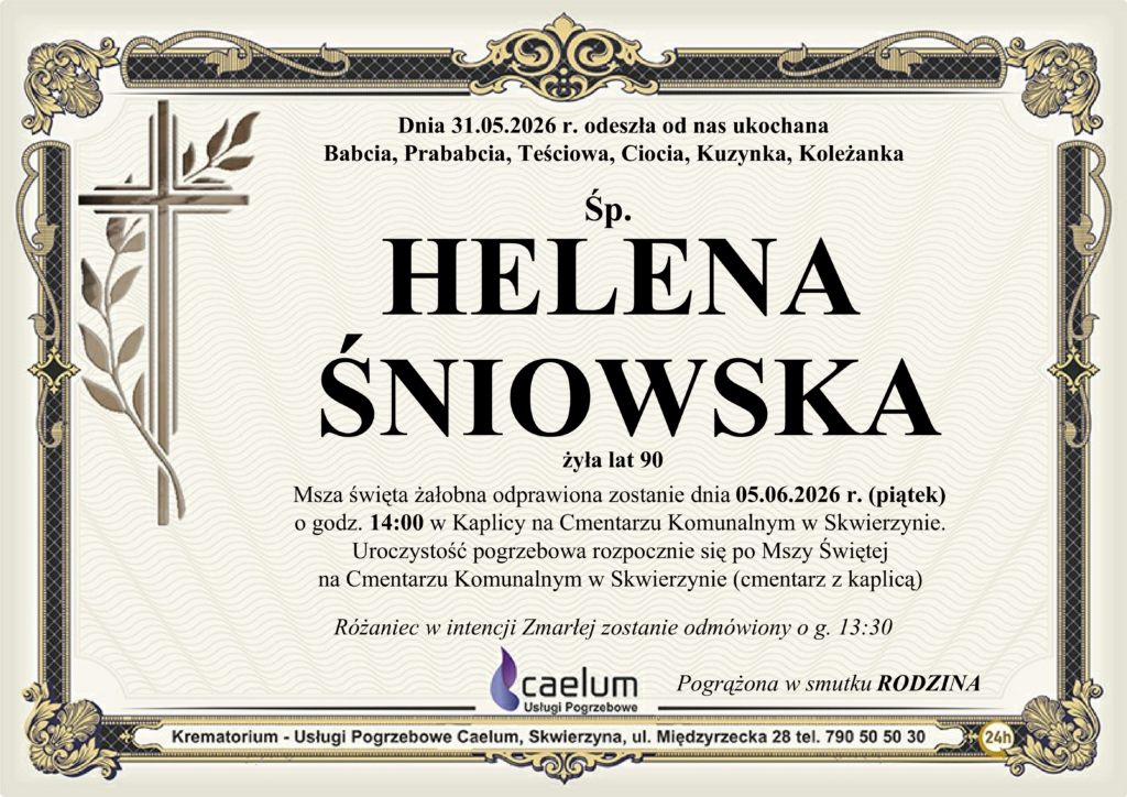 Klepysdra Helena Śniowska
