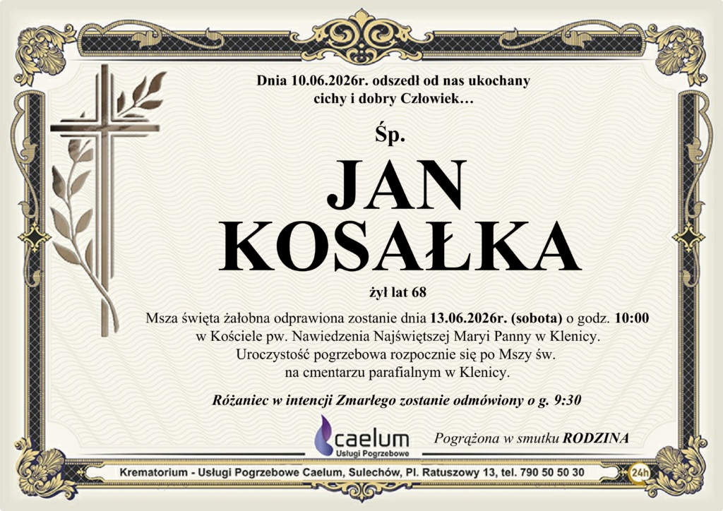 Klepysdra Jan Kosałka