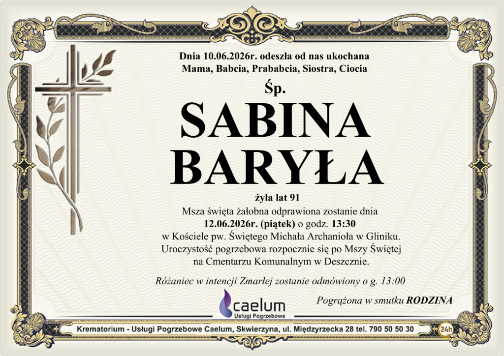 Klepysdra Sabina Baryła