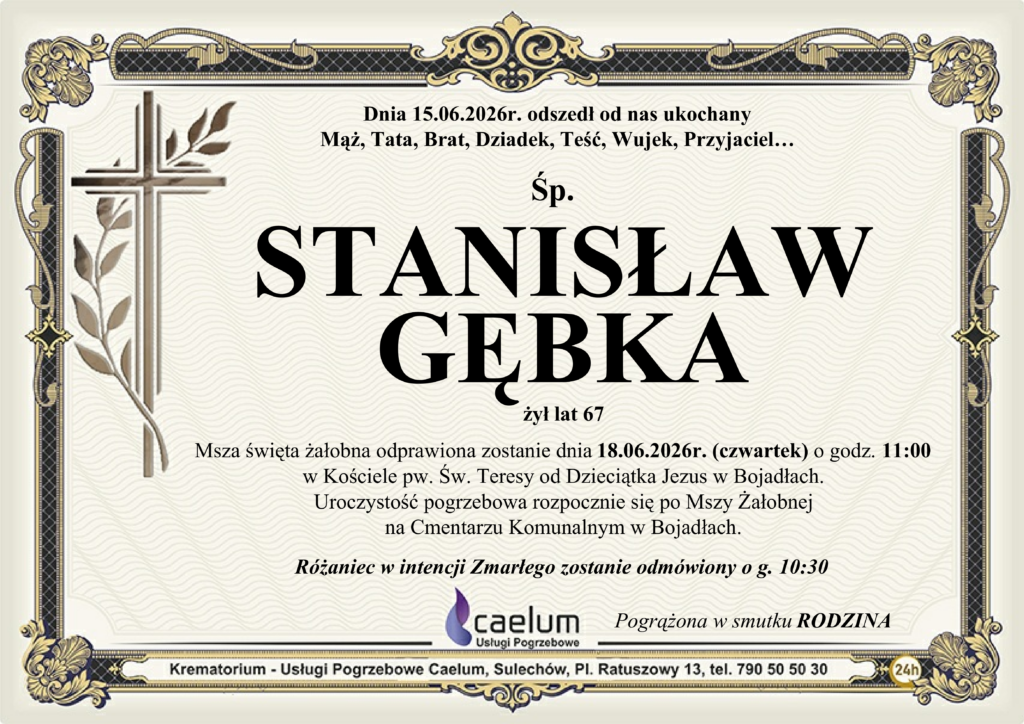 Klepysdra Stanisław Gębka