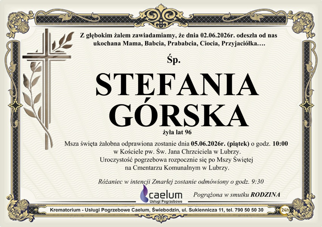 Klepysdra Stefania Górska