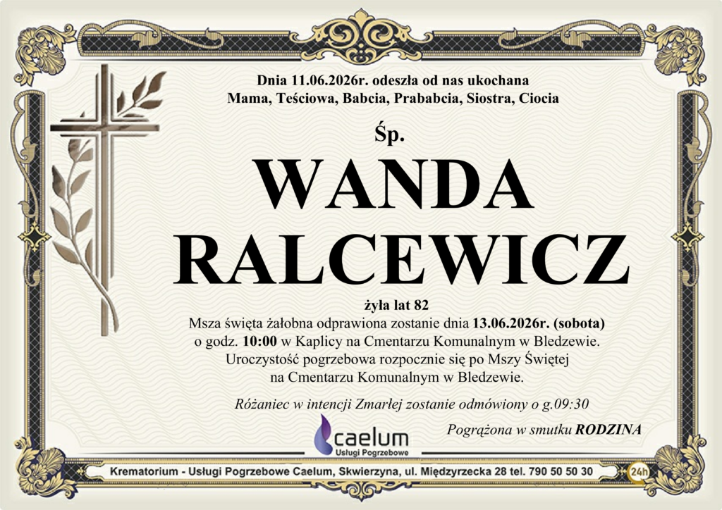 Klepysdra Wanda Ralcewicz