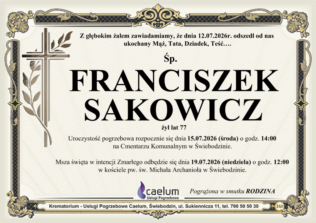 Klepysdra Franciszek Sakowicz