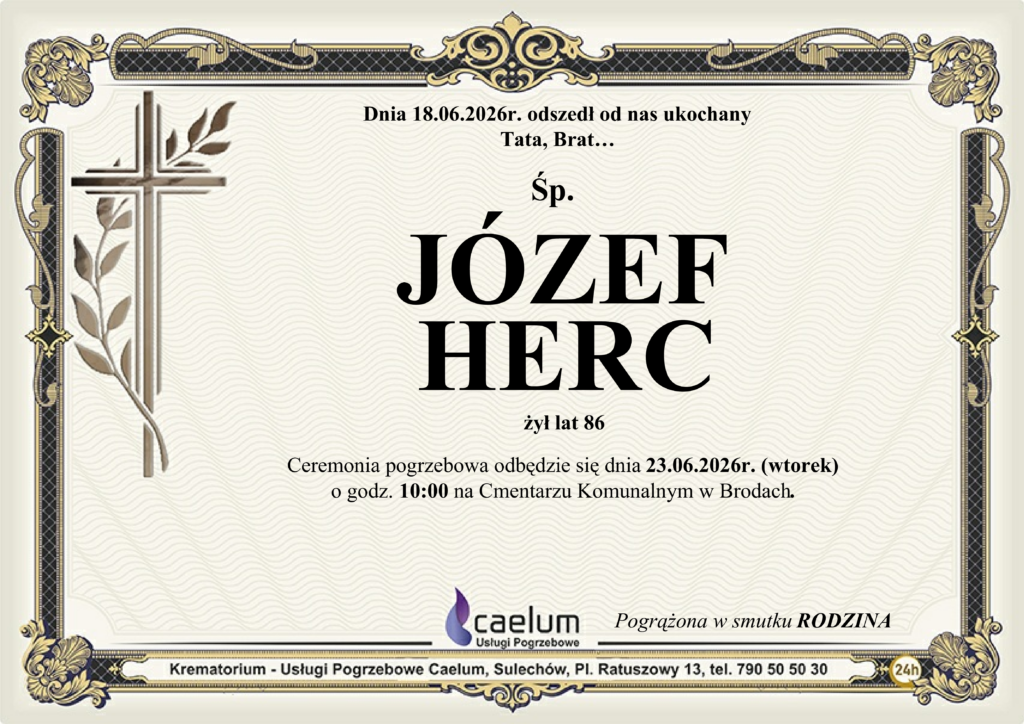 Klepysdra Józef Herc