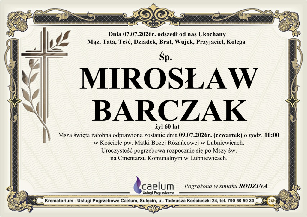 Klepysdra Mirosław Barczak