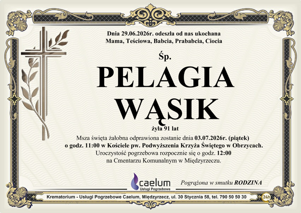 Klepysdra Pelagia Wąsik