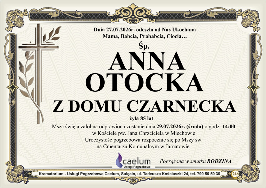 Klepysdra Anna Otocka
