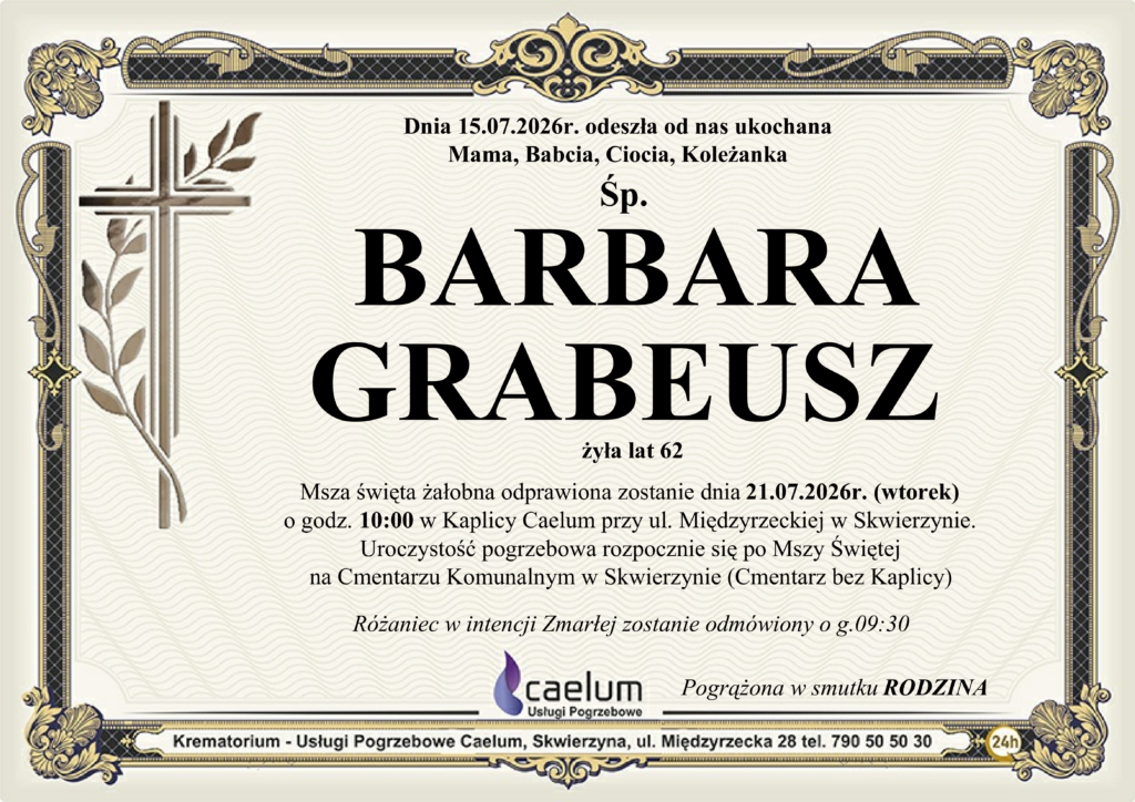 Klepysdra Barbara Grabeusz
