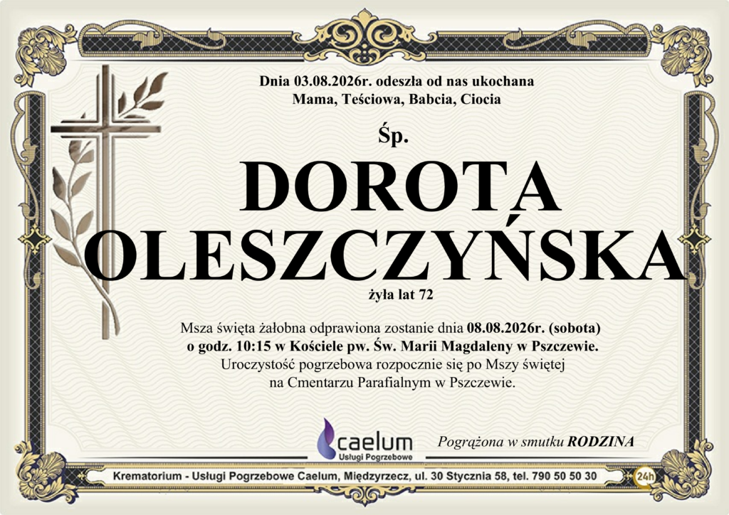 Klepysdra Dorota Oleszczyńska
