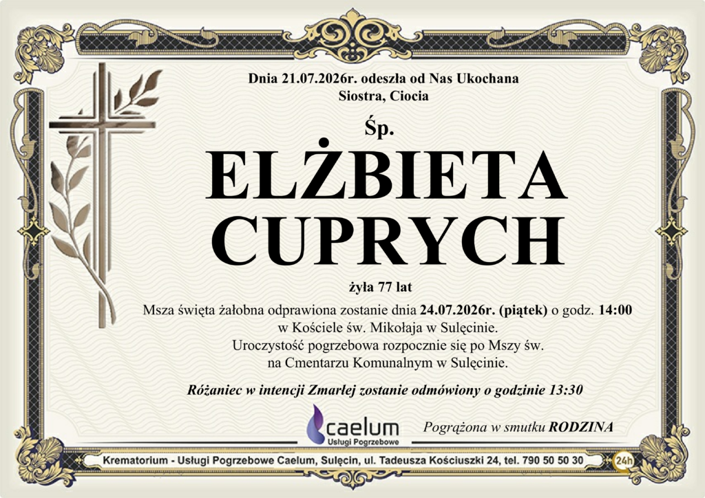 Klepysdra Elżbieta Cuprych