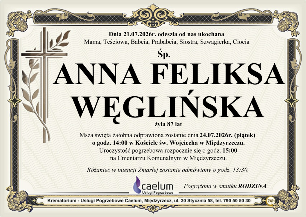 Klepysdra Feliksa Węglińska właściwa