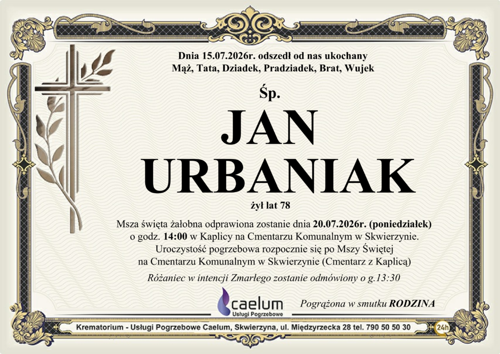 Klepysdra Jan Urbaniak