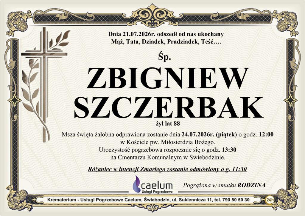 Klepysdra Zbigniew Szczerbak