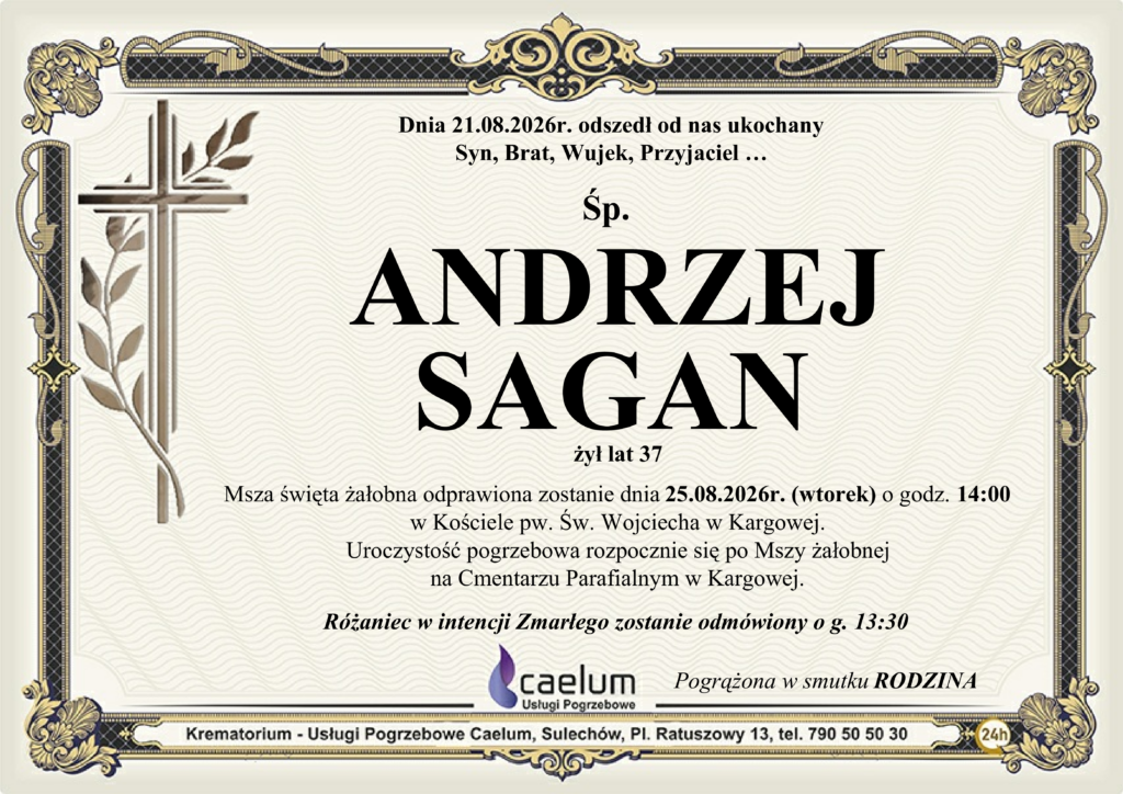 Klepysdra Andrzej Sagan