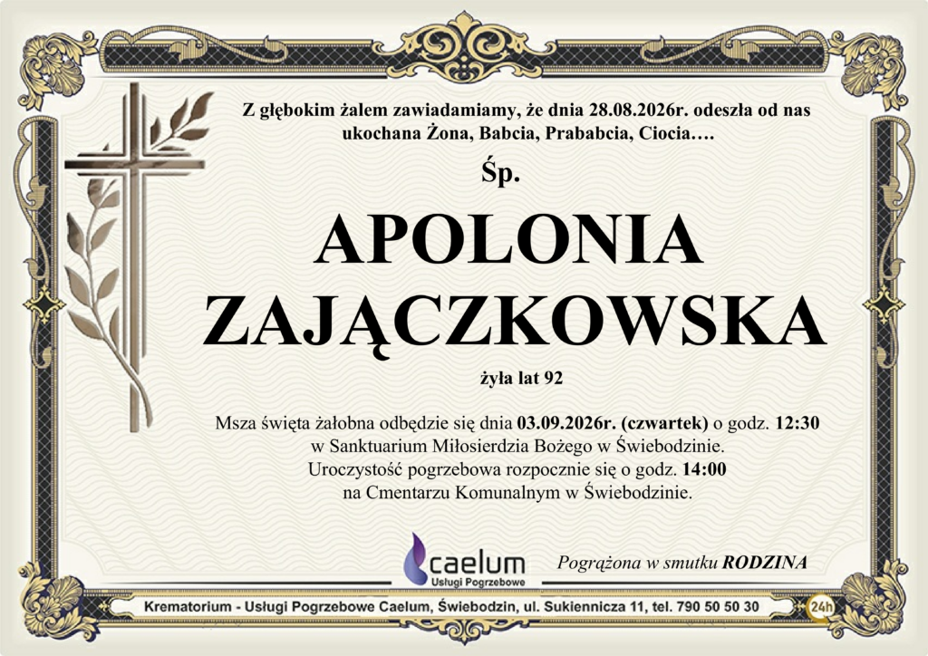 Klepysdra Apolonia Zajączkowska