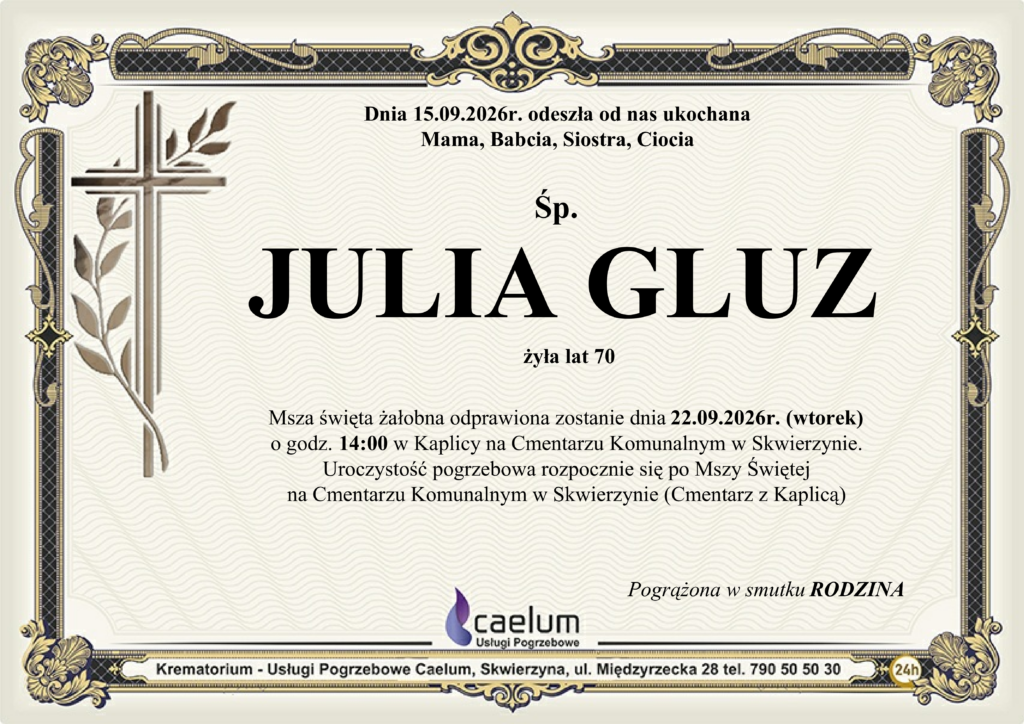 Klepysdra Julia Gluz