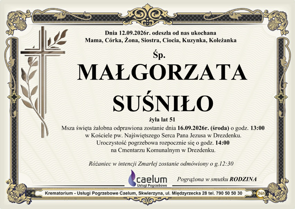 Klepysdra Małgorzata Suśniło