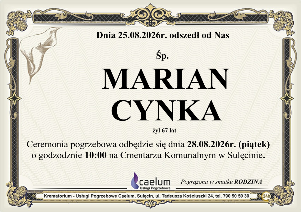 Klepysdra Marian Cynka