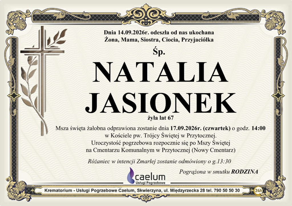 Klepysdra Natalia Jasionek