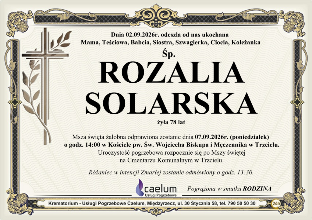 Klepysdra Rozalia Solarska