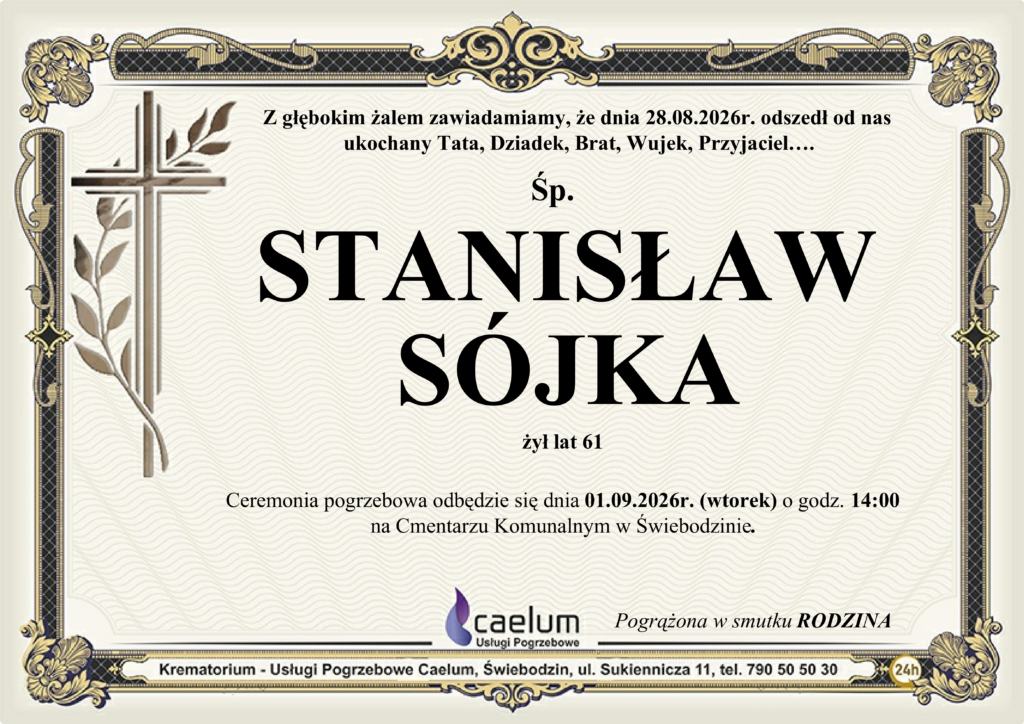 Klepysdra Stanisław Sójka