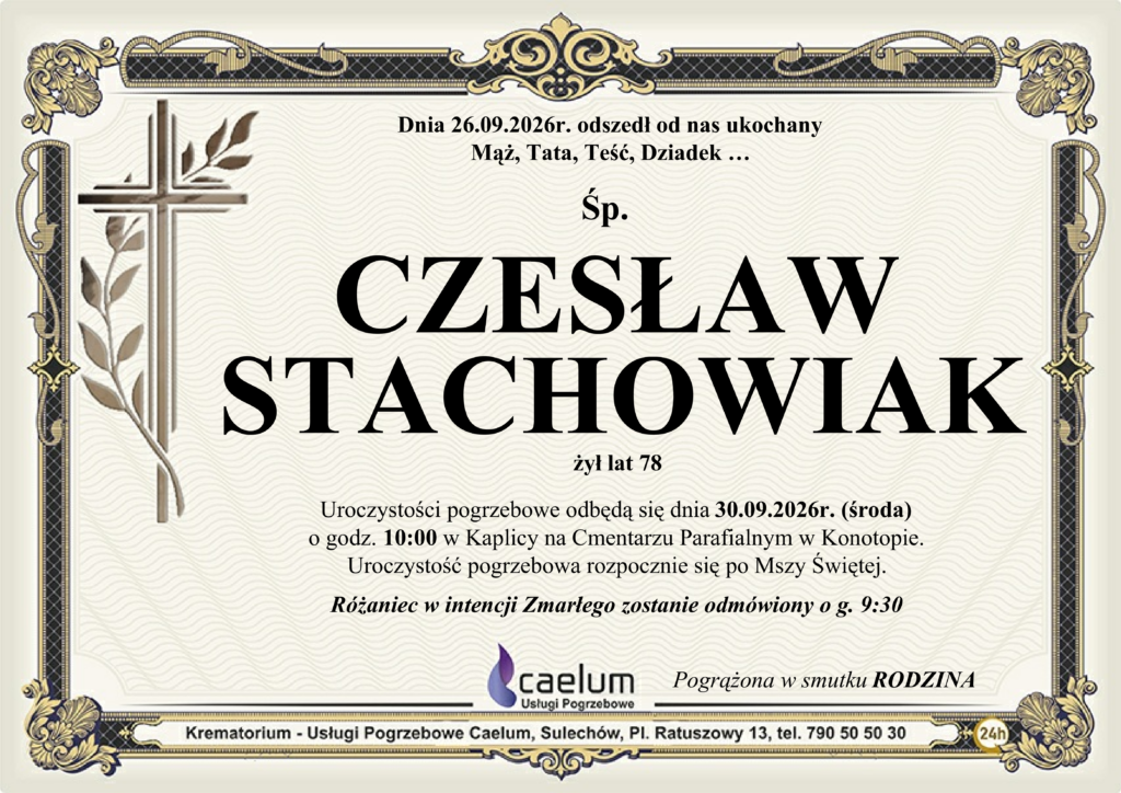 Klepysdra Czesław Stachowiak