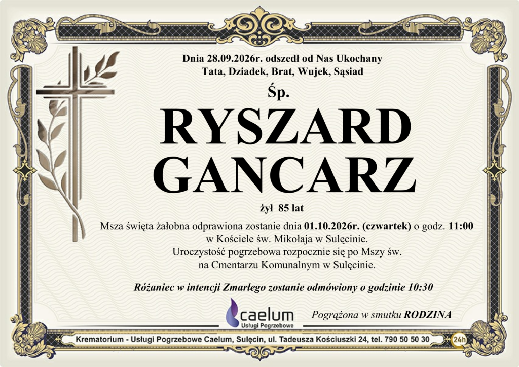 Klepysdra Ryszard Gancarz