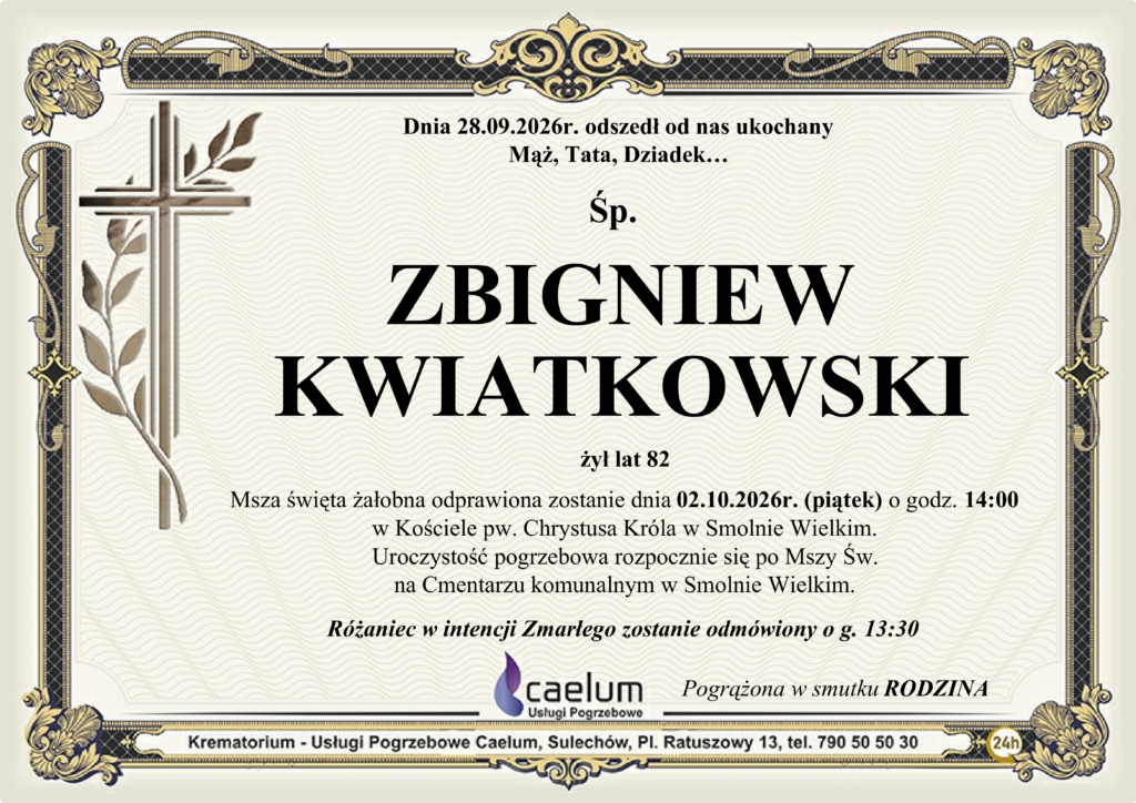 Klepysdra Zbigniew Kwiatkowski